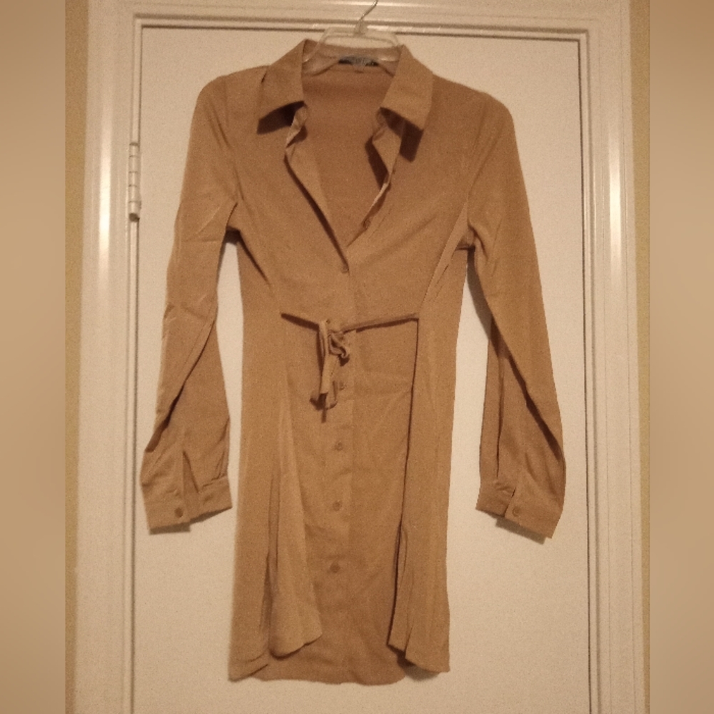 Button up dress